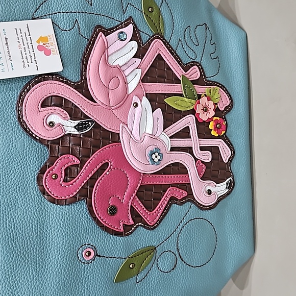 Chala vegan NWT pink flamingo bag - Picture 2 of 8